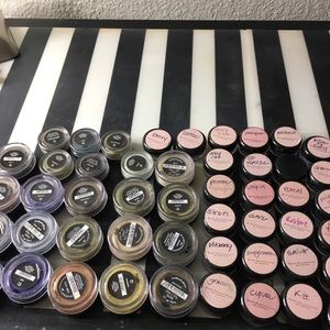 Lot of BareMinerals green/blue/orange eyeshadows